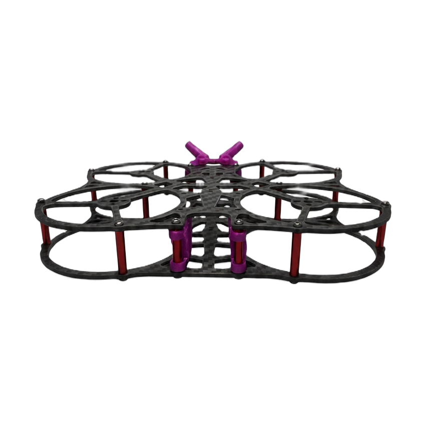 Low front view of the C25 MoneyMaker showing the frame height and protected duct layout